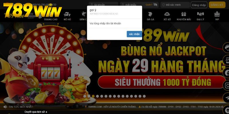 Một vài lưu ý khi đăng nhập tại 789Win cho bet thủ