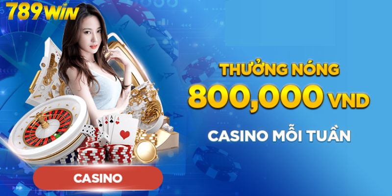 Lợi ích từ chương trình khuyến mãi casino 789Win 